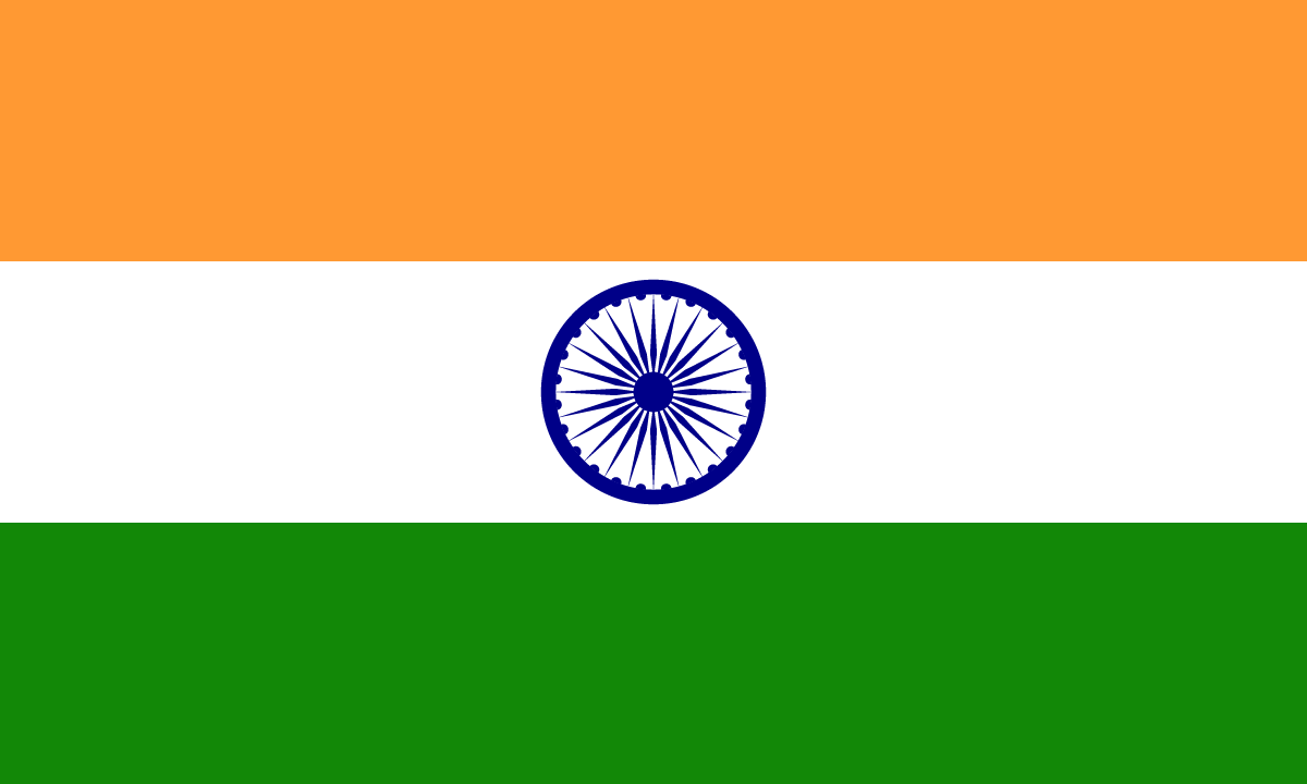 インドの国旗 アジア 世界の国旗 デザインから世界を学ぼう